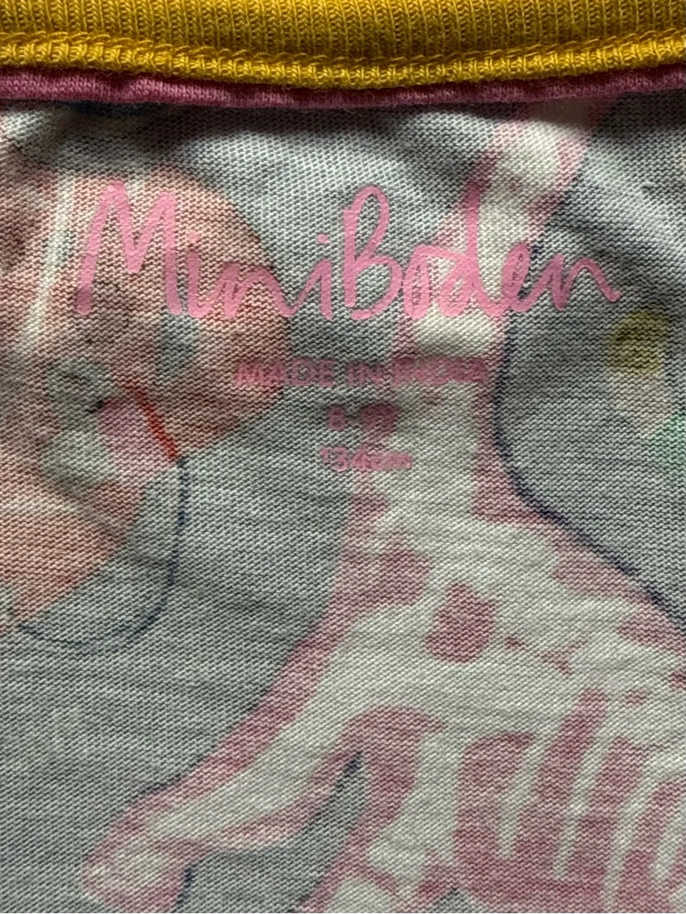 Mini Boden Girls When I Grow Up Print Tunic in Starboard Blue - Size 8-9Y